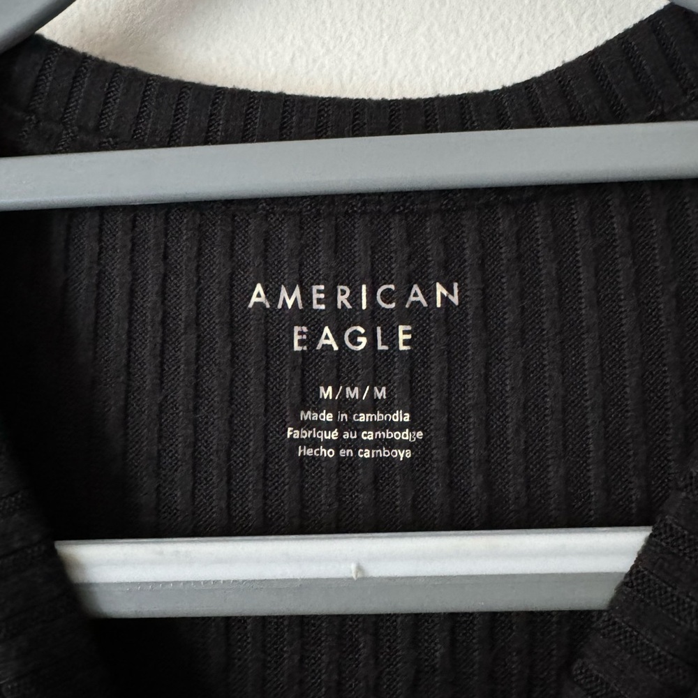AE Ribbed Long Sleeve Top - Picture 2 of 2